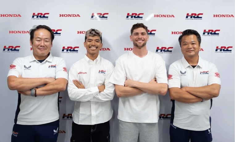 “ก้อง” สมเกียรติ จันทรา สร้างประวัติศาสตร์ ร่วมทีม Honda HRC ลุยเวิลด์ซูเปอร์ไบค์ 2026 เป็นนักแข่งไทยคนแรก