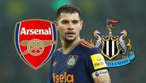 อาร์เซน่อลยอมทุ่มเกือบ 4,000 ล้านบาท ปิดเกมยื้อ 2 เดือน คว้ากัปตันนิวคาสเซิ่ล บรูโน่ กิมาไรส์ เข้าทีม สร้างแผนกลางสนามที่แข็งแกร่งที่สุดในพรีเมียร์ลีก