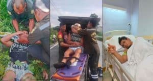 “สุริยันเล็ก” รอดตายหวุดหวิด! ถูกรถตู้ชกกระเด็น 20 เมตร ผลตรวจล่าสุดเผยความจริงที่แฟนมวยทั้งประเทศต้องโล่งอก
